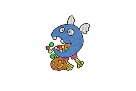 Blue Angel Trick or Treat: A Charming Halloween Addition