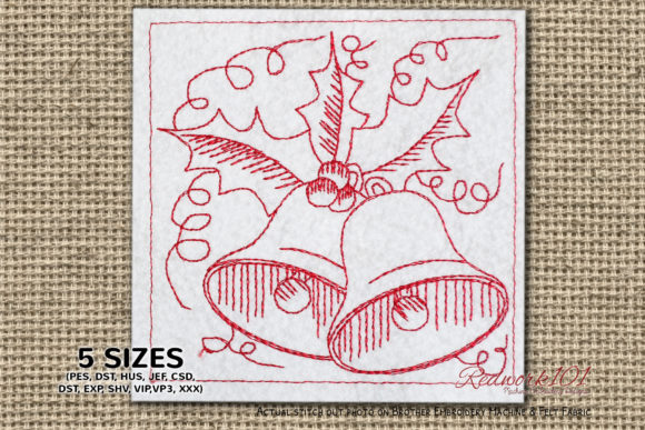 Christmas Holly Bells Machine: A Festive Embroidery Review