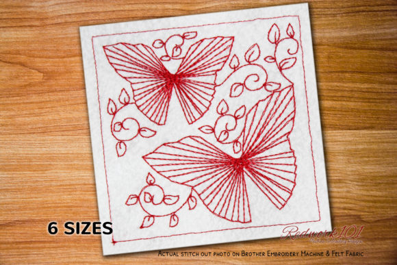 Craft Butterflies Design for Boutique Apparel