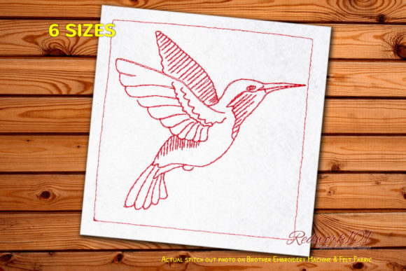 Flying Hummingbird Design: A Premium Embroidery Review