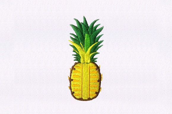 Pineapple: A Tropical Touch for Your Embroidery Projects