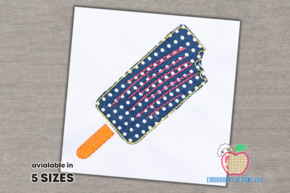 Review: Popsicle Trio Summer Ice Cream Applique