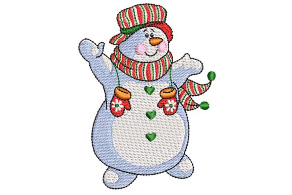 Snowman Taa Daaa: A Charming Addition to Your Embroidery Collection