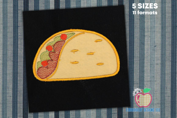 Taco Bout Applique Design for Boutique Apparel